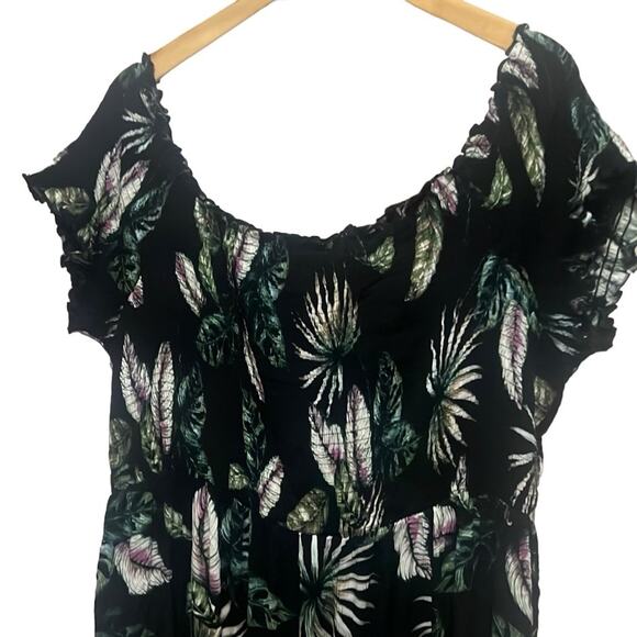 NWT CITY CHIC FLORAL MAXI SMOCK KOH SAMUI SIZE XL - Picture 4 of 10